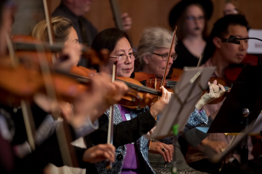 Amateur Music Network Workshop, Side by Side with the SF Chamber Orchestra