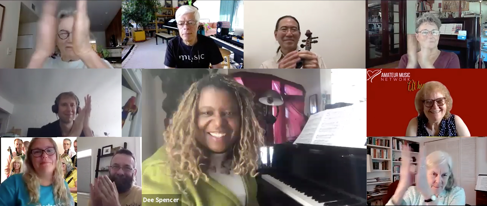 At Home with Jazz Pianist Dee Spencer